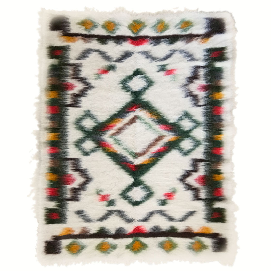 Malagoon rug Multicolor Miracle - off-white, multicolour - 150x200cm 100% wool