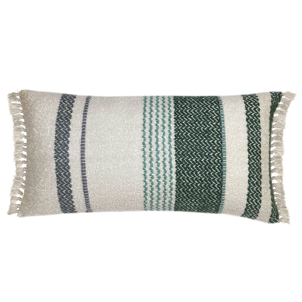 Malagoon cushion - pastel multi-color bouclé - 40x70cm