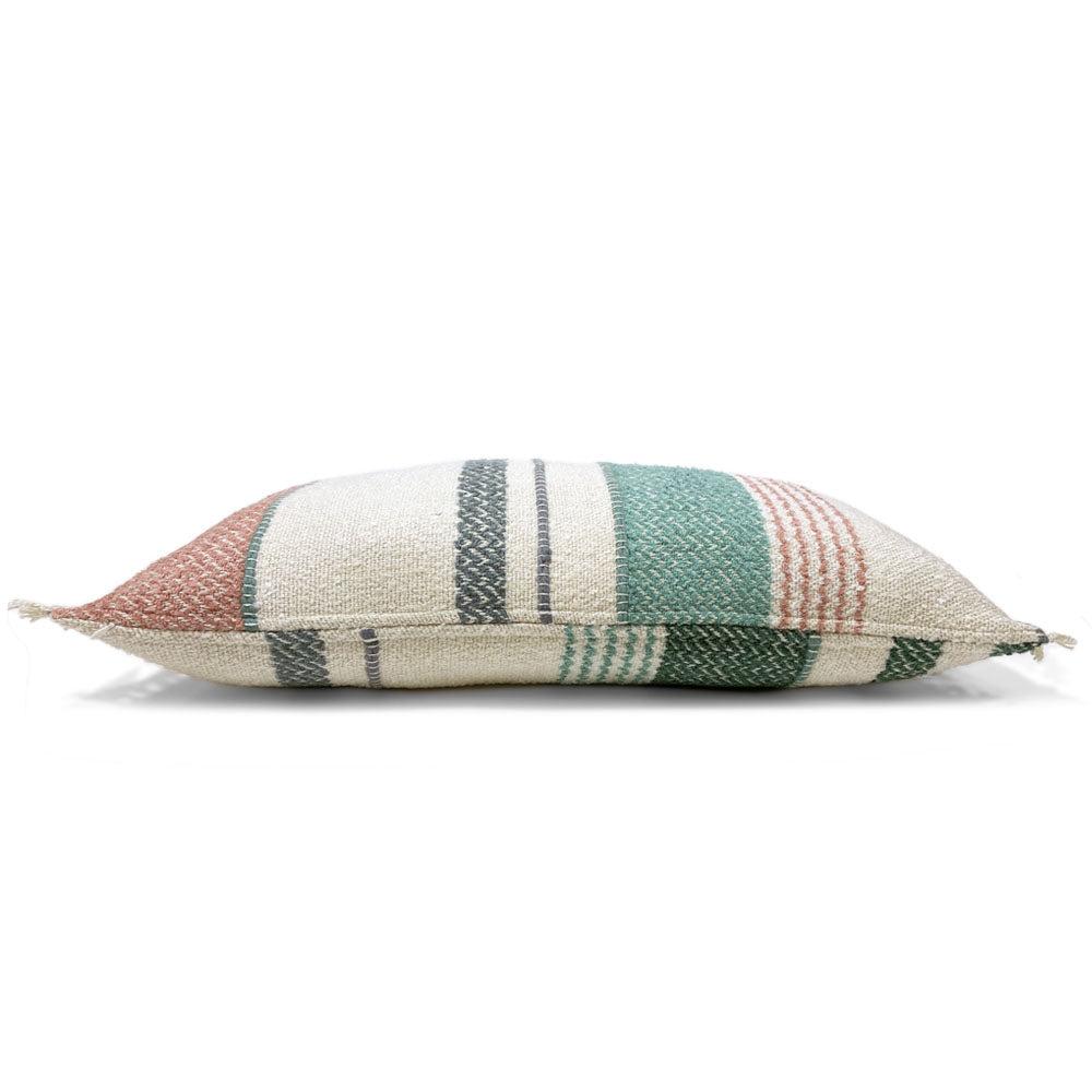 Malagoon cushion - pastel multi-color bouclé - 40x70cm
