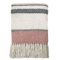 Malagoon throw - pastel multicolor bouclé - 125x150cm