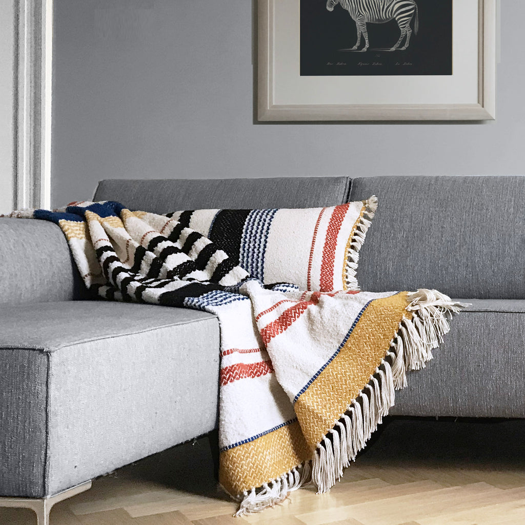 Malagoon throw Miracle - multicolour bouclé - 125x150cm