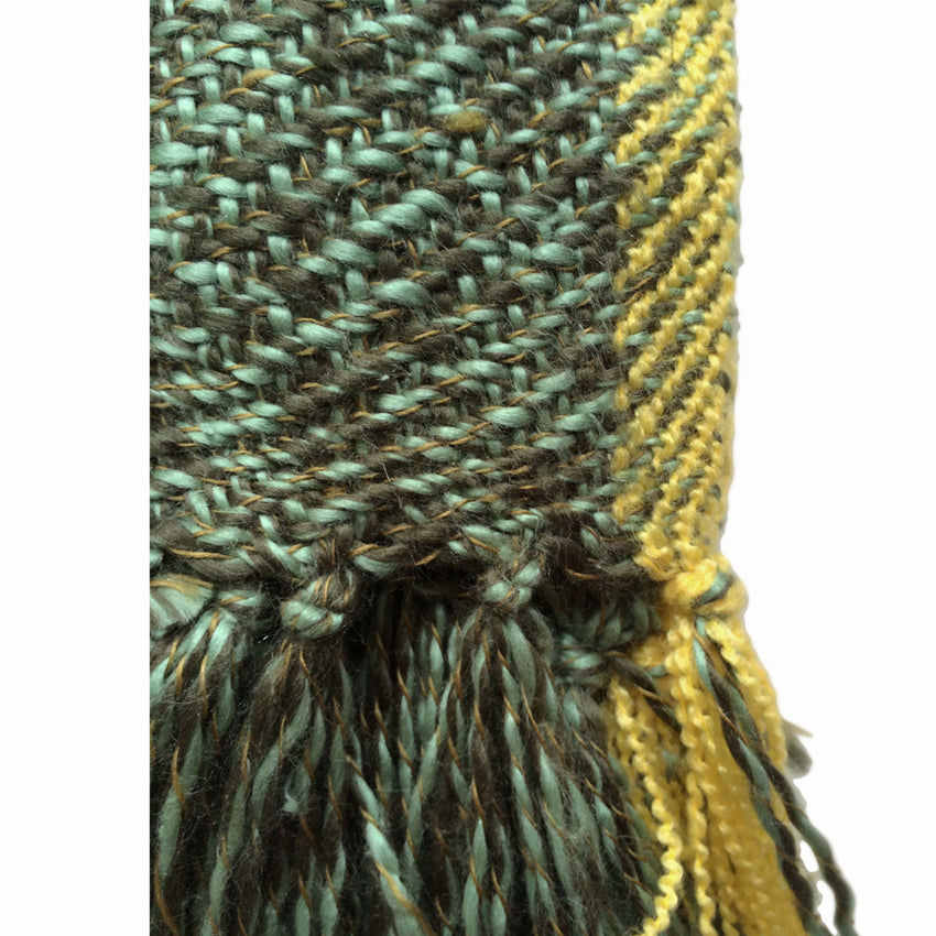 Malagoon throw Mélange - olive green - 125x150cm