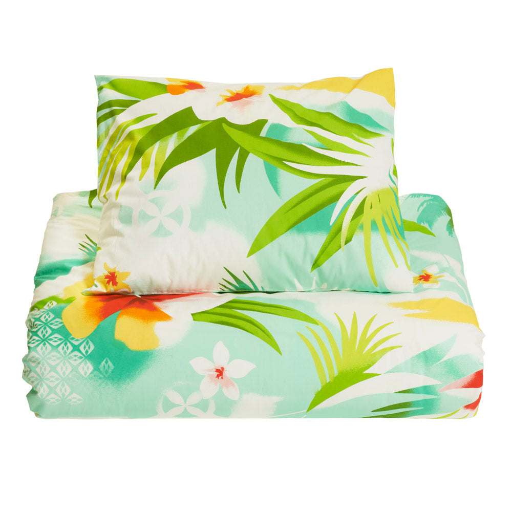 Pacific flower duvet cover