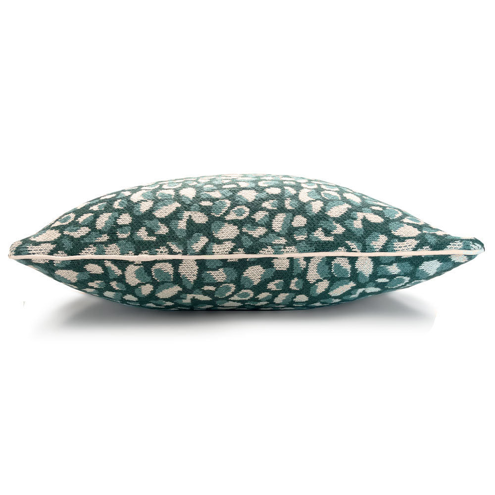 Malagoon cushion Primitive dot - green - 50x50cm 100% organic cotton