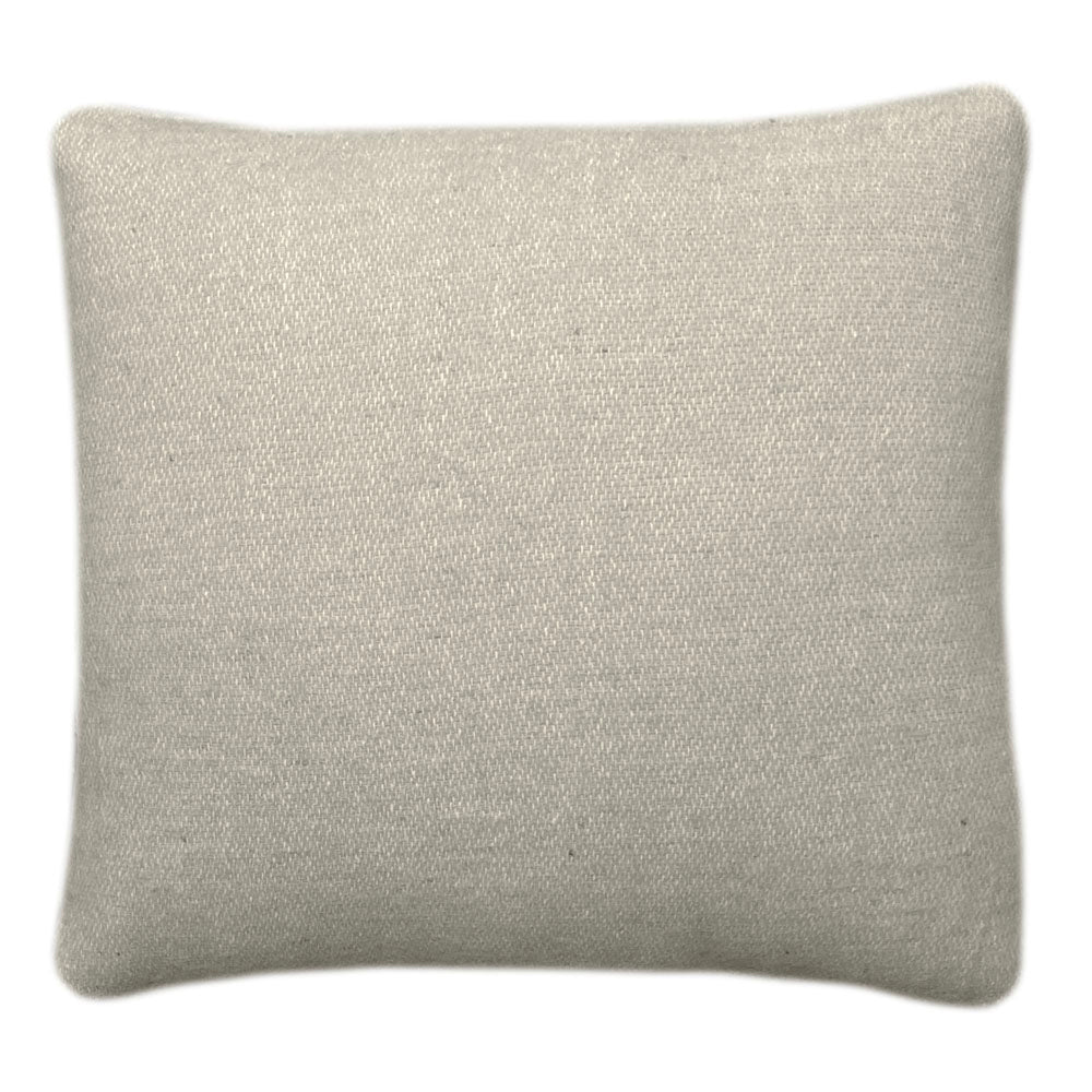 Malagoon cushion - beige reversible - 50x50cm recycled wool