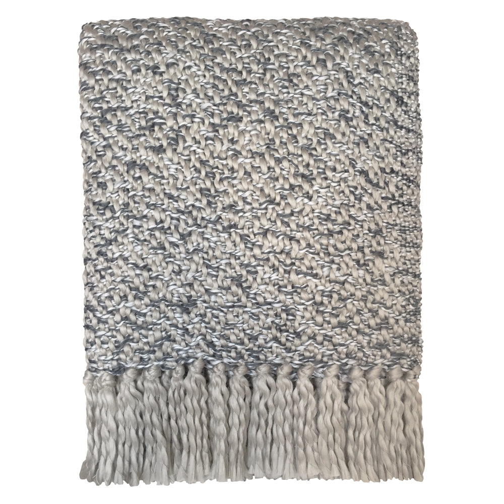 Malagoon Sand throw - beige mélange - 125x150cm
