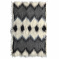 Malagoon throw Shark - shades of gray - 75x125cm 100% wool