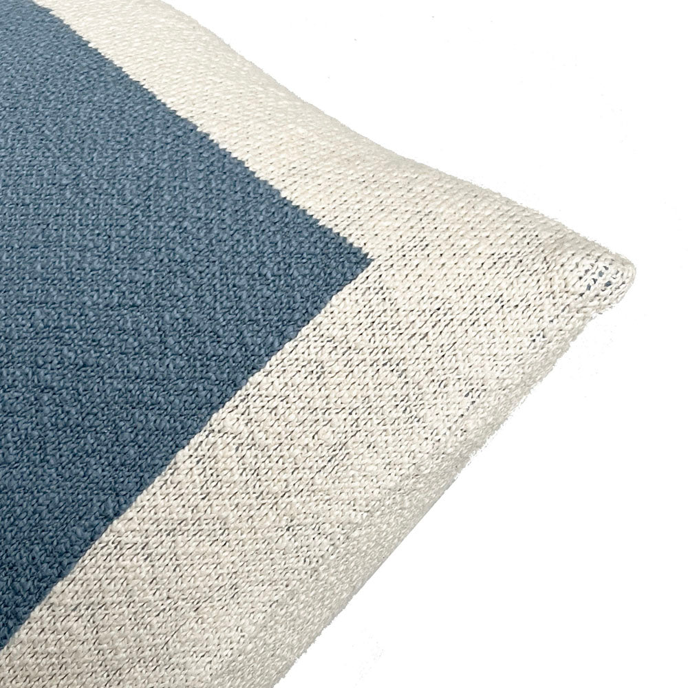 Malagoon cushion Poster - fog blue - 50x50cm 100% organic cotton