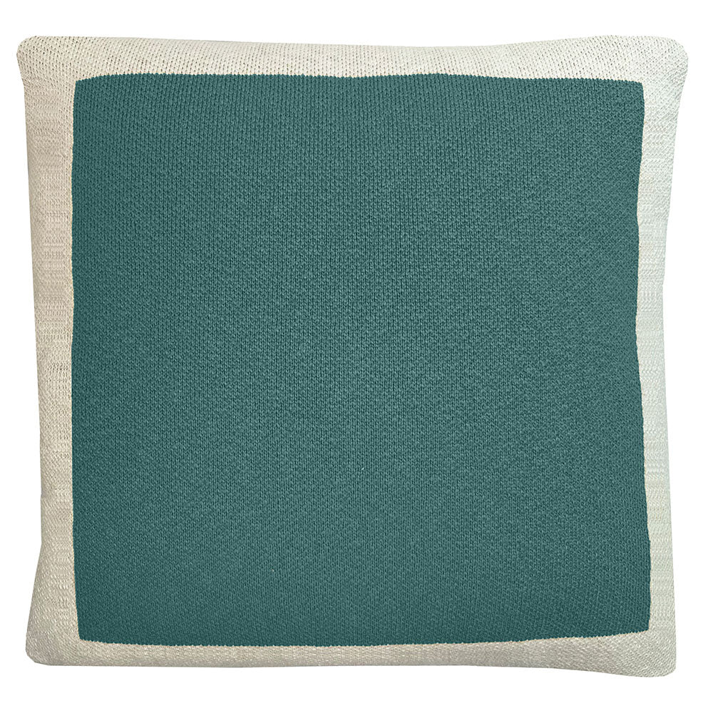Malagoon cushion Poster - pine green - 50x50cm 100% organic cotton