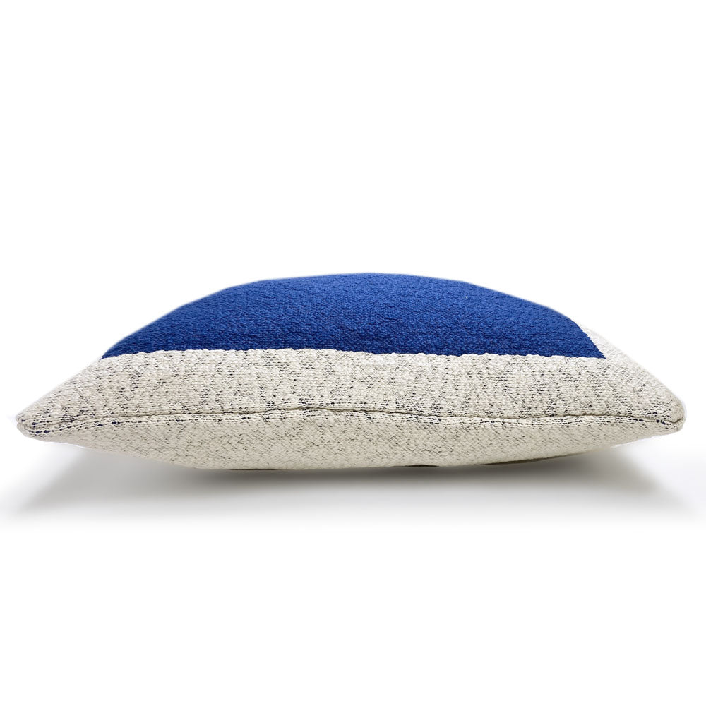 Malagoon cushion Poster - blue - 50x50cm 100% organic cotton