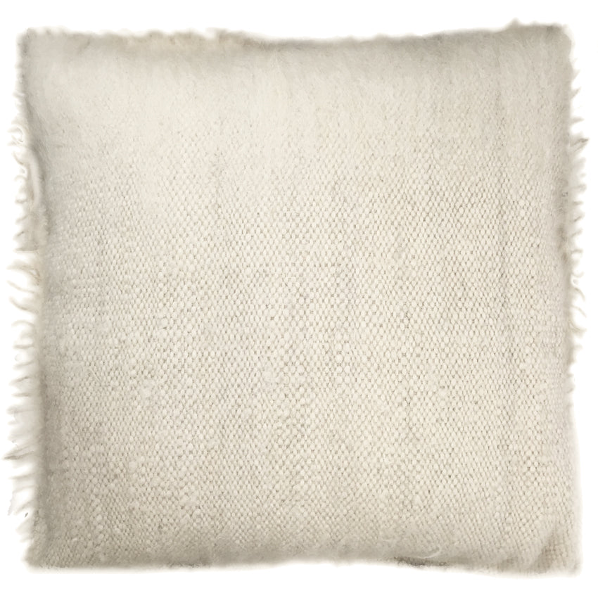 Malagoon cushion Stairway - off-white, shades of grey - 50x50cm 100% wool