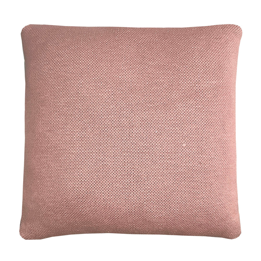 Malagoon cushion Sunset - rust brown - 50x50cm 100% organic cotton