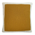 Malagoon cushion Poster - sunset yellow - 50x50cm 100% organic cotton