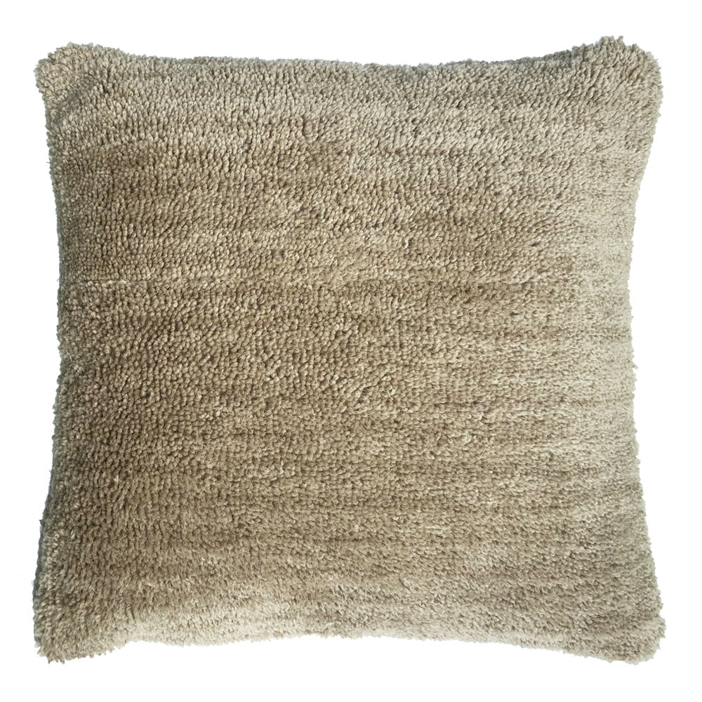 Malagoon cushion Tufted - cocoon beige - 50x50cm 100% wool