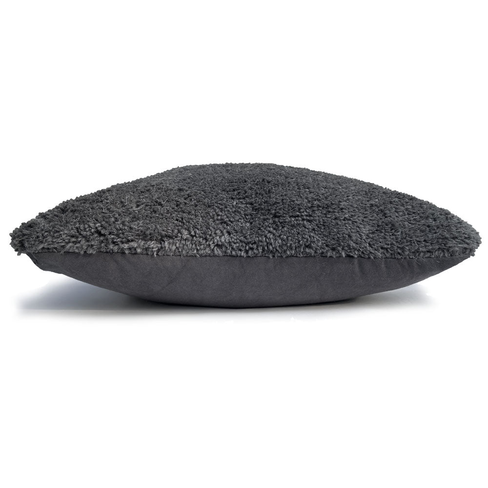 Malagoon Tufted Cushion - cozy grey - 50x50cm 100% wool