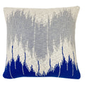 Malagoon Wave cushion - blue - 50x50cm 100% organic cotton