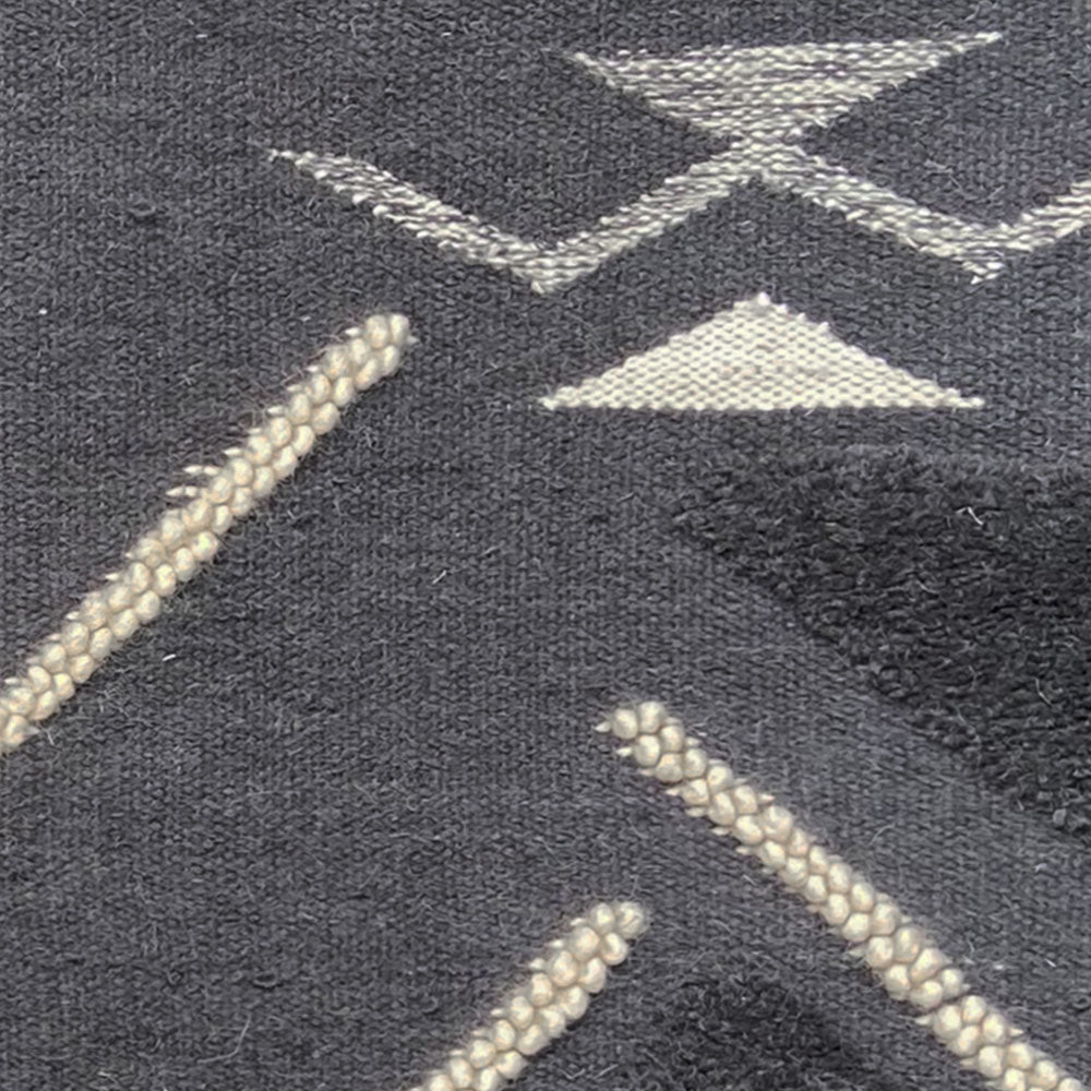 Malagoon Wonder rug - anthracite grey - 160x260cm 100% wool