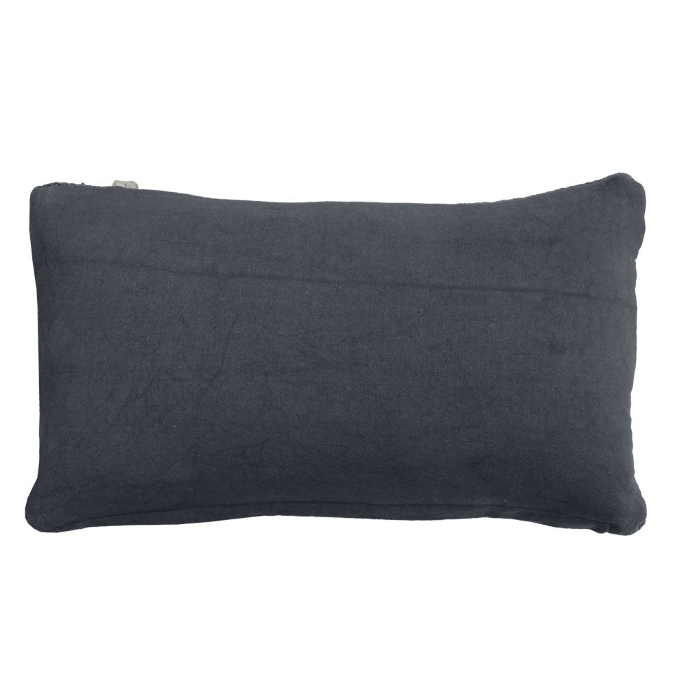 Malagoon Wonder cushion - cozy grey - 35x60cm 100% wool